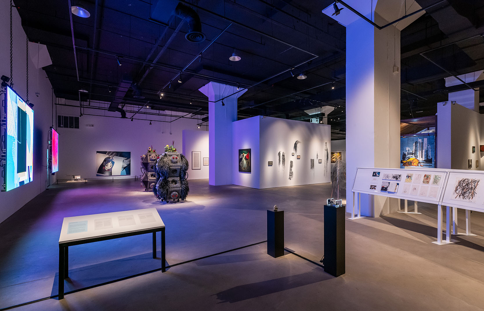 Exhibition view of Gallery 1, Level 1 of SAM at Tanjong Pagar Distripark. Image courtesy of Singapore Art Museum (2)