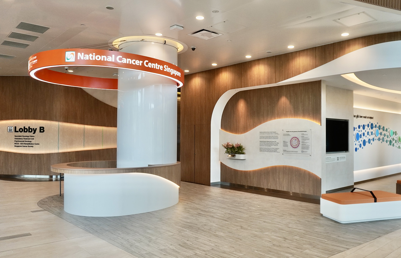 NCCS Renovation Works – Level 1 Lobby